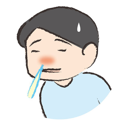 くしゃみと鼻水が主なタイプ
